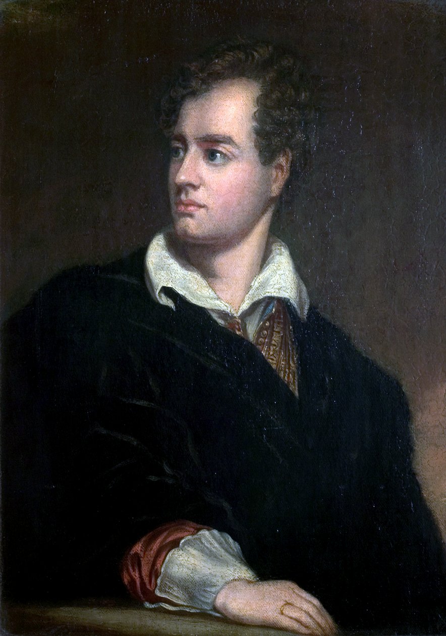 6e Lord Byron, ca. 1813 door Thomas Phillips