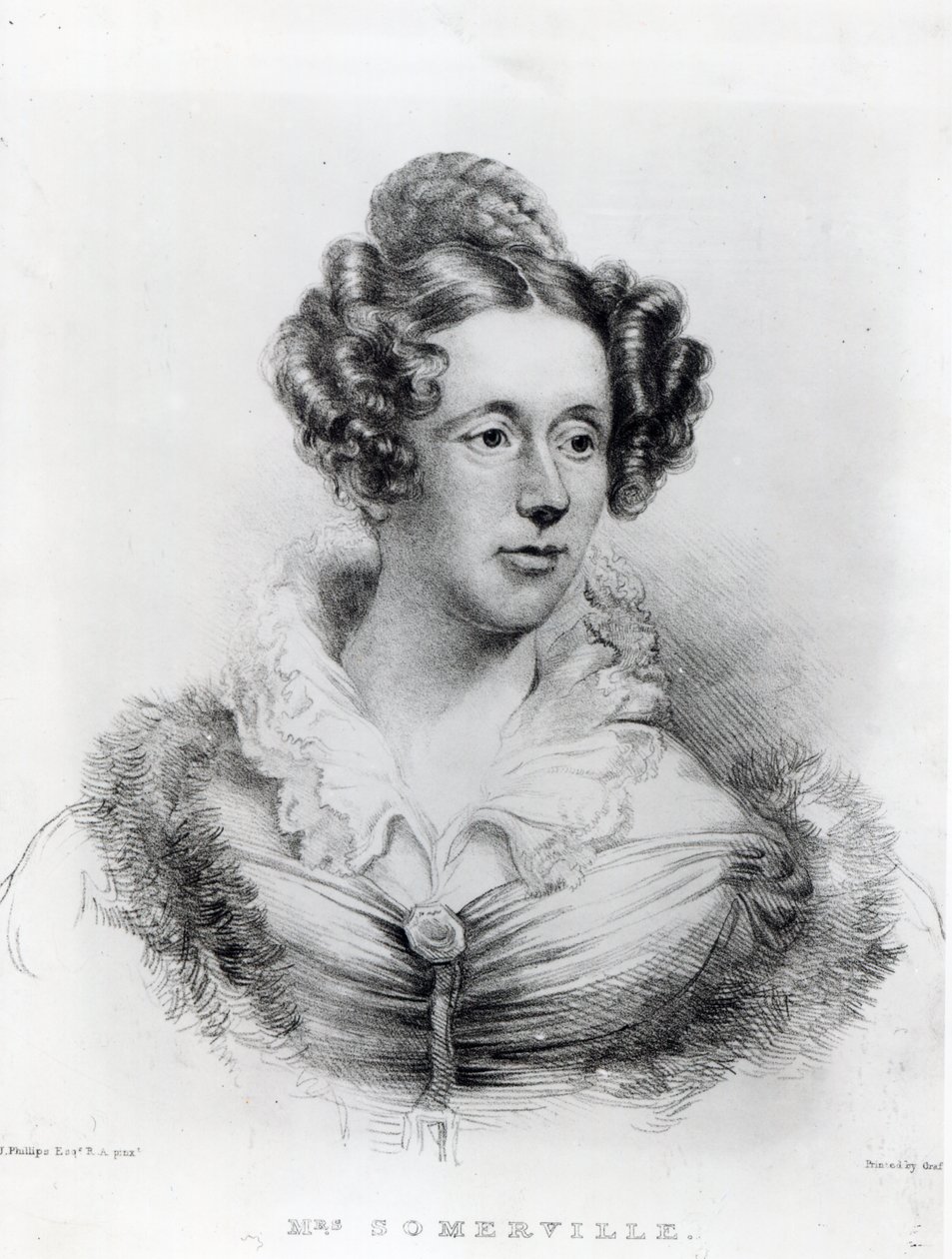 Mary Fairfax Greig Somerville (1780-1872) door Thomas Phillips