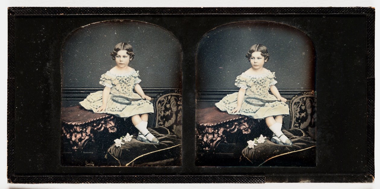 Een jong meisje, c.1855 door Thomas Richard Williams
