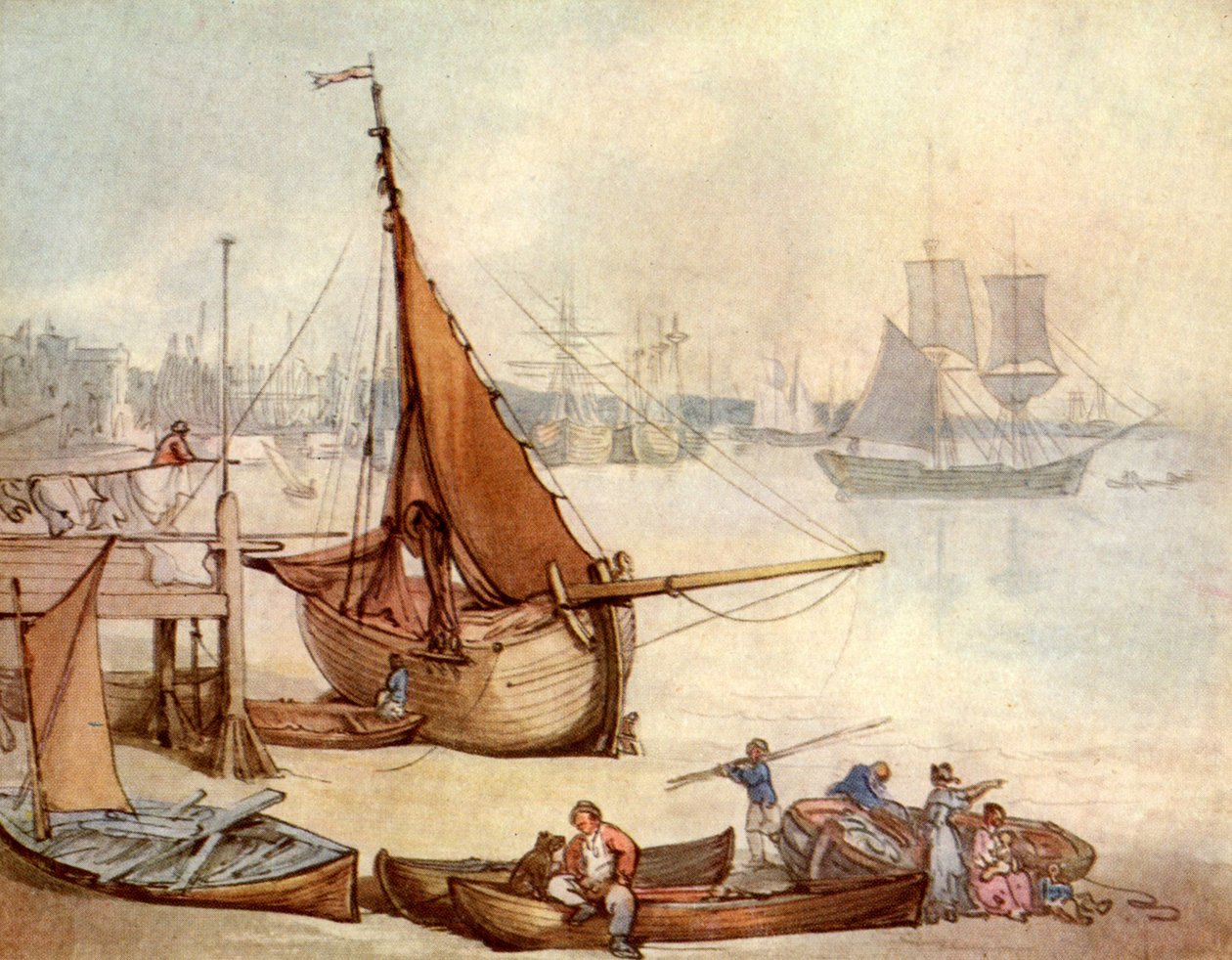 Greenwich door Thomas Rowlandson