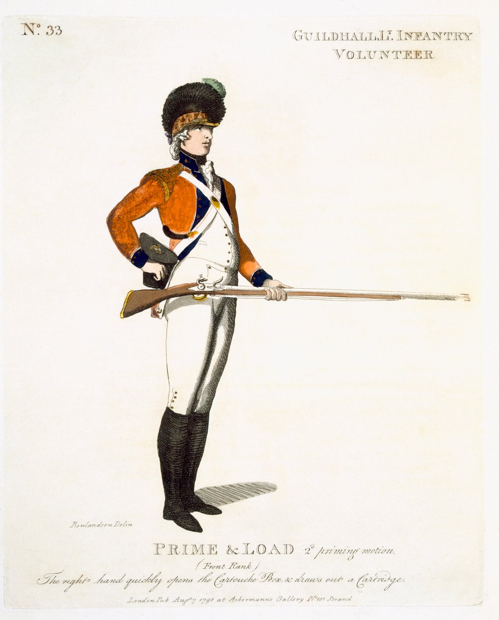 Guildhall Light Infantry Volunteer, plaat 33 uit 