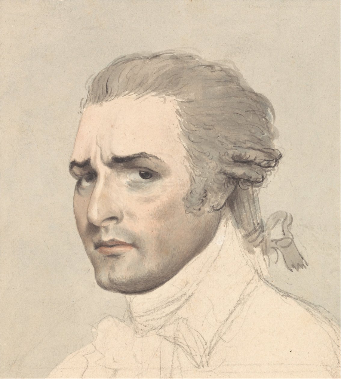 Portretstudie van John Philip Kemble door Thomas Rowlandson