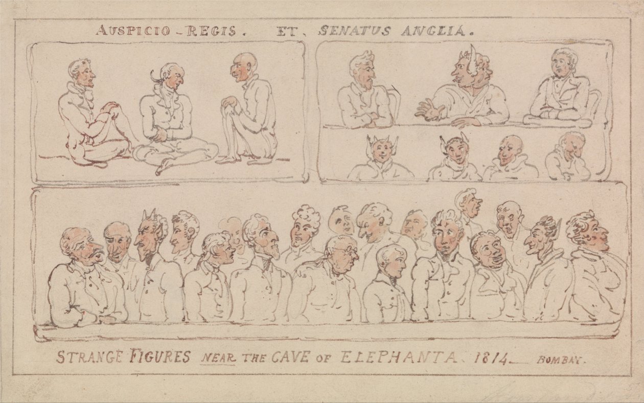 De grootmeester of de avonturen van Qui Hi in Hindoestan door Thomas Rowlandson