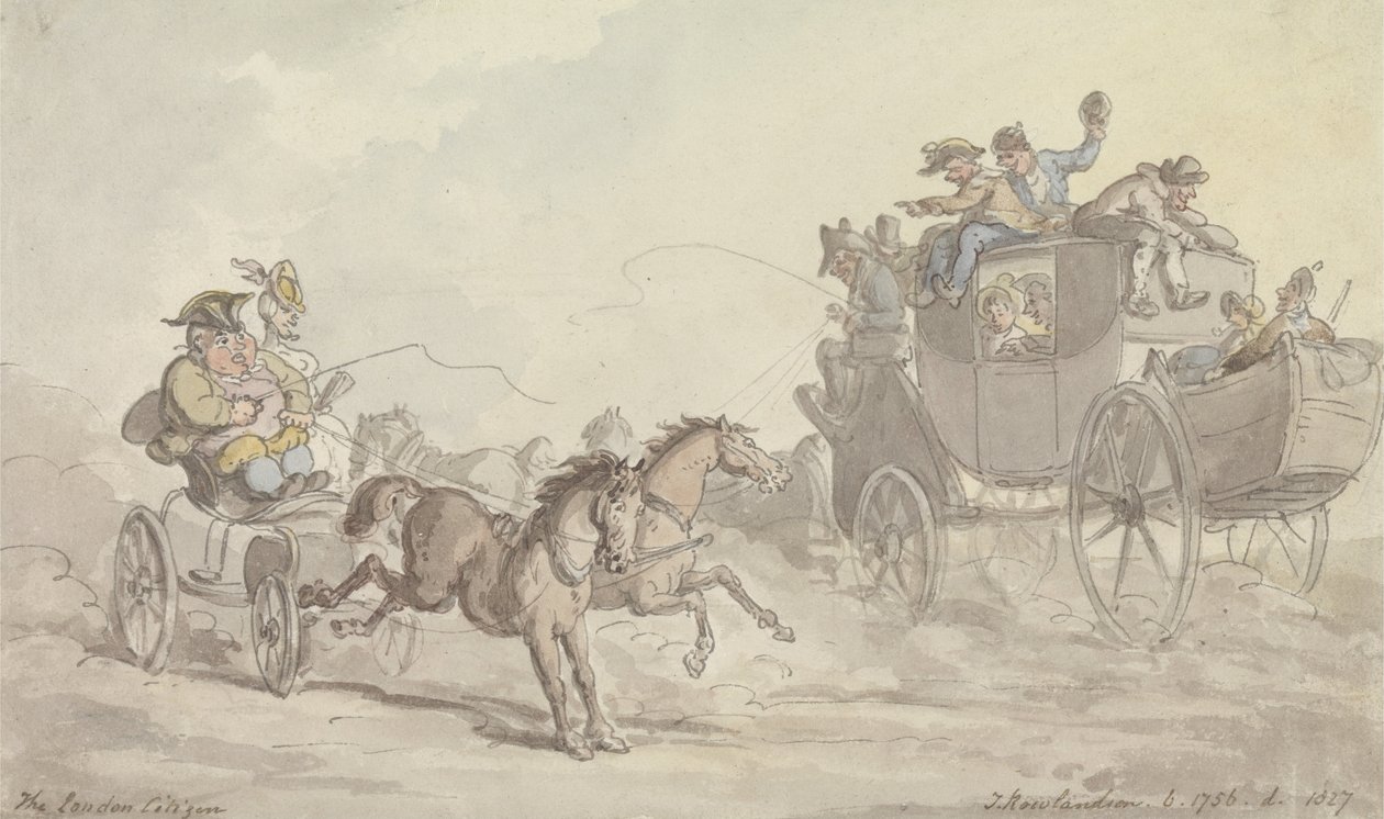 De Londense burger door Thomas Rowlandson