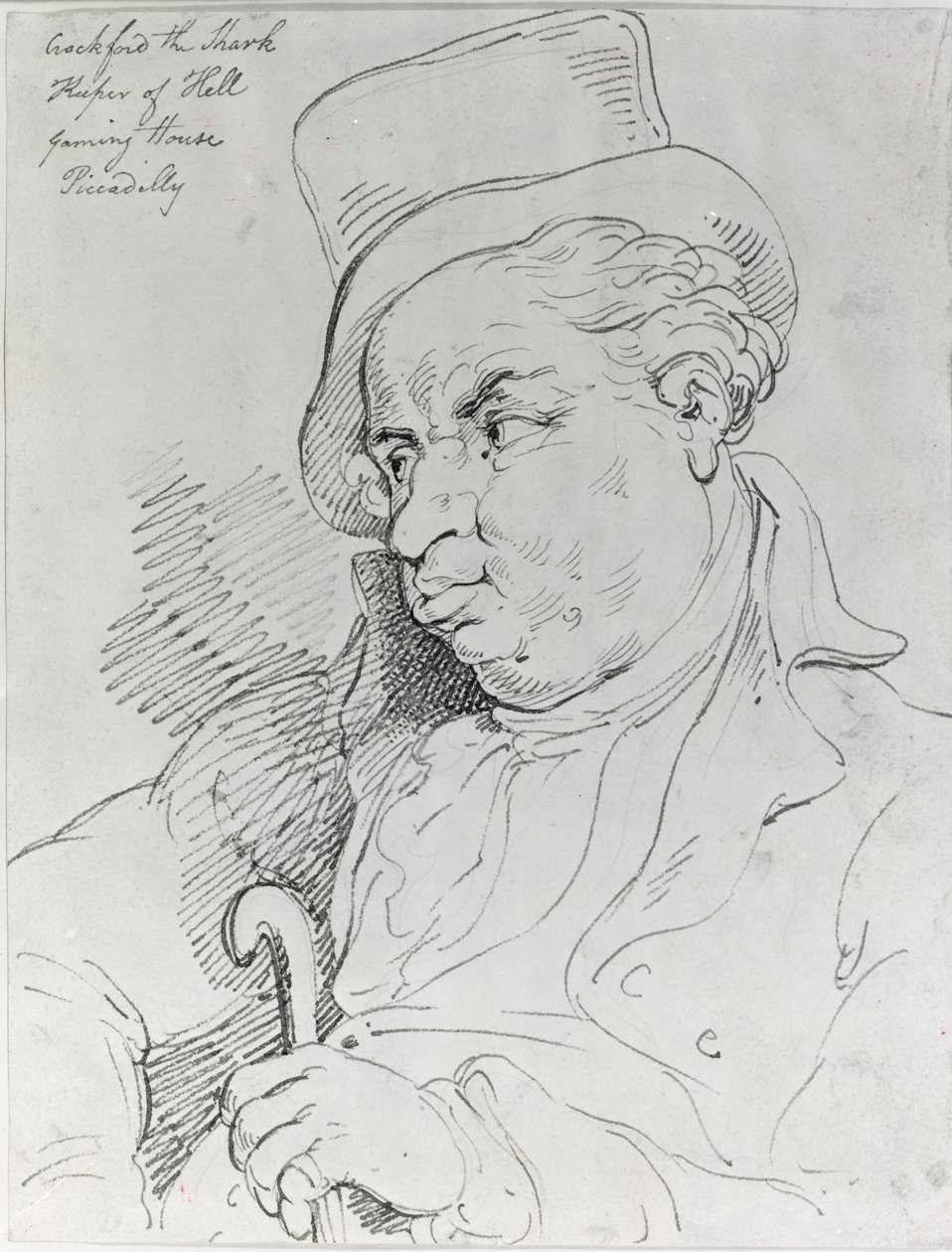 William Crockford door Thomas Rowlandson