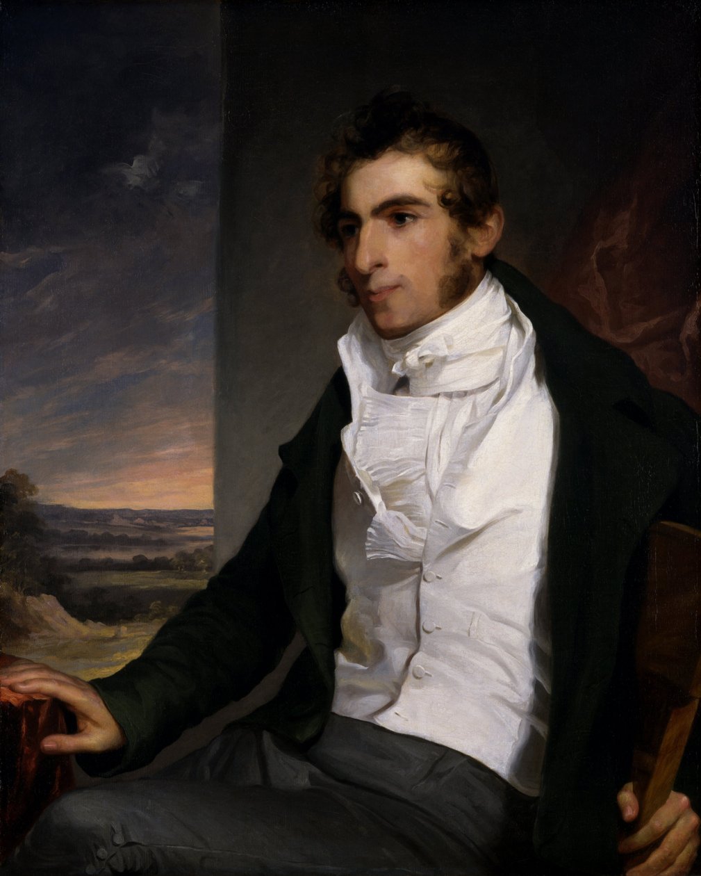Daniel La Motte door Thomas Sully