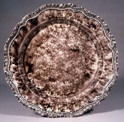 Staffordshire bord, ca. 1755 door Thomas Whieldon