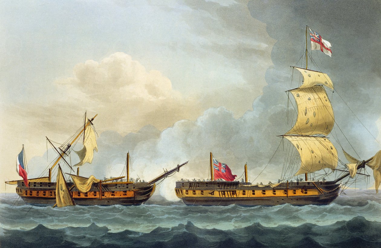 Verovering van La Fique, 5 januari 1795, uit 