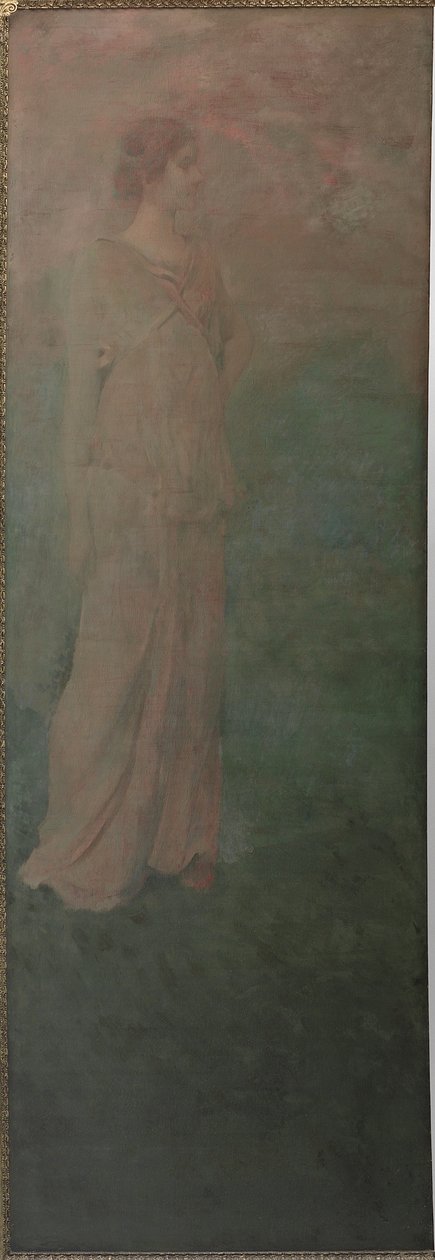 Klassieke Figuur door Thomas Wilmer Dewing