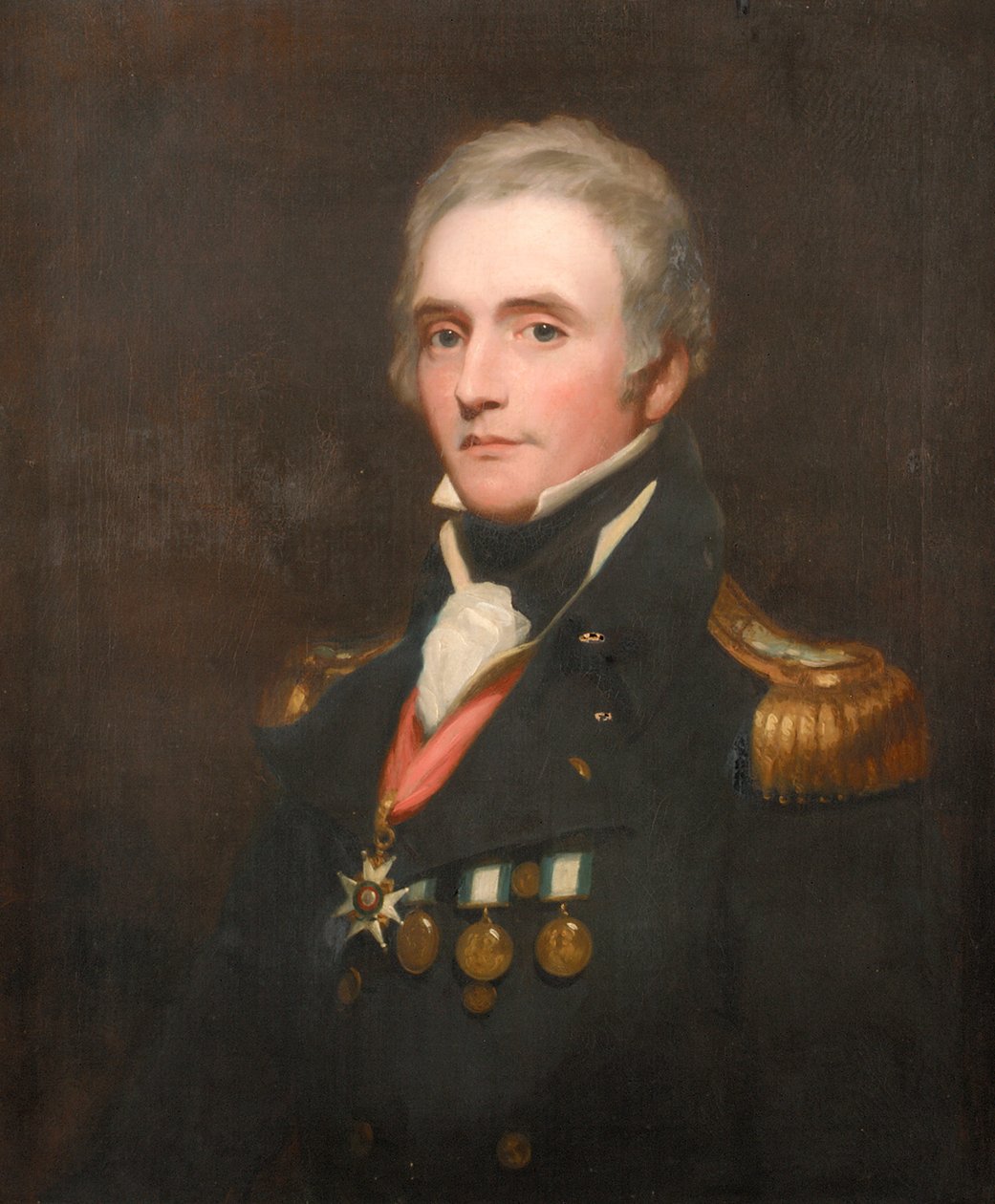 Kapitein Edward Berry (1768-1831) door Thomas (attr.to) Phillips