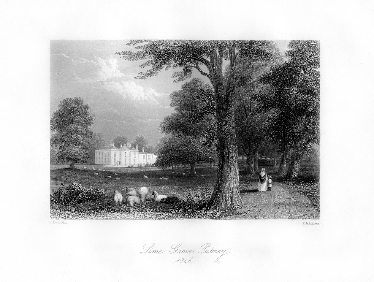 Lime Grove, Putney, 1846 door Thomas Abel Prior