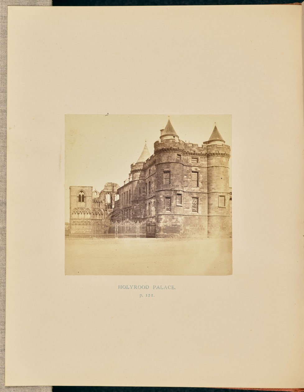 Holyrood Paleis door Thomas Annan