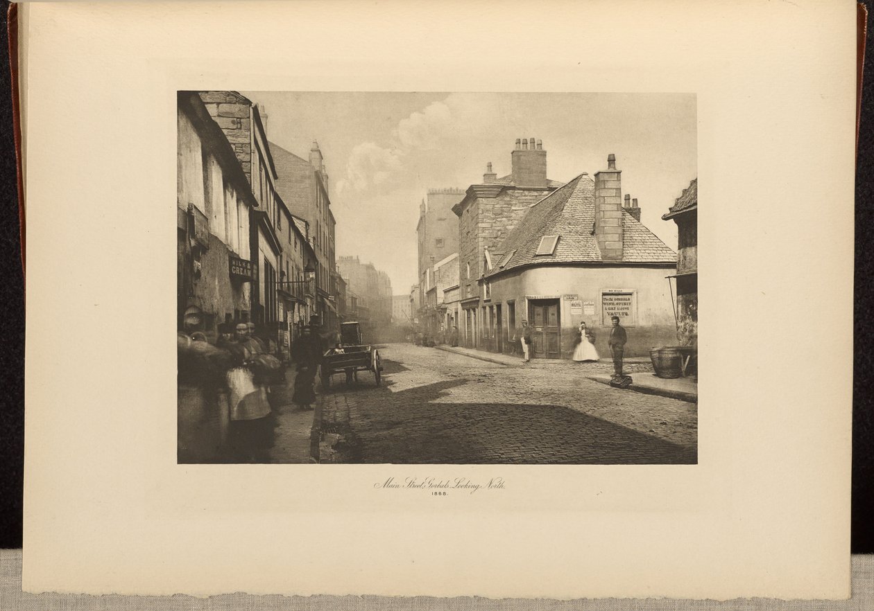 Hoofdstraat, Gorbals, kijkend naar het noorden door Thomas Annan
