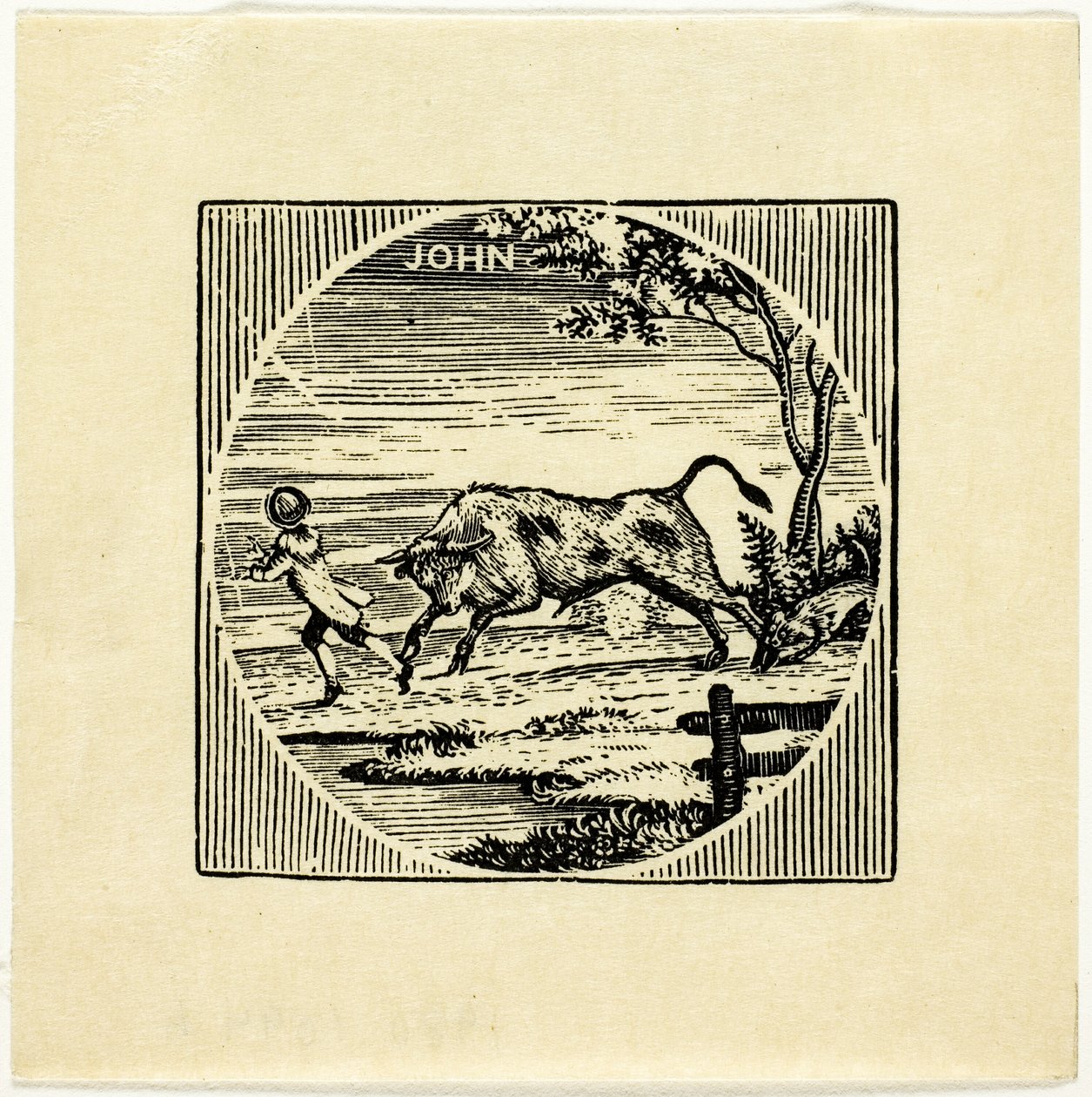Boekillustratie door Thomas Bewick