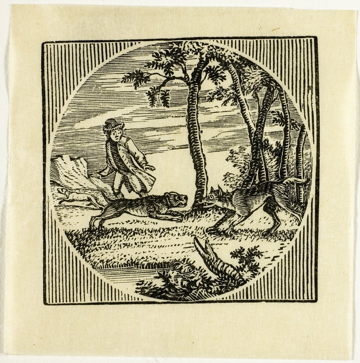 Boekillustratie door Thomas Bewick