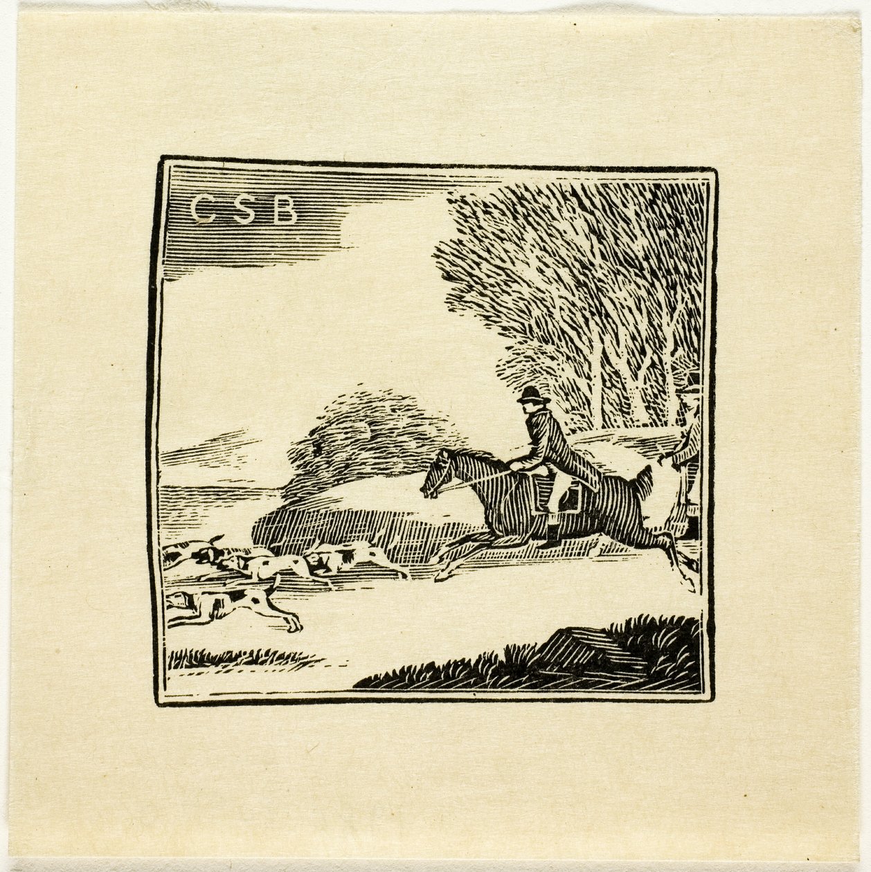 Boekillustratie door Thomas Bewick
