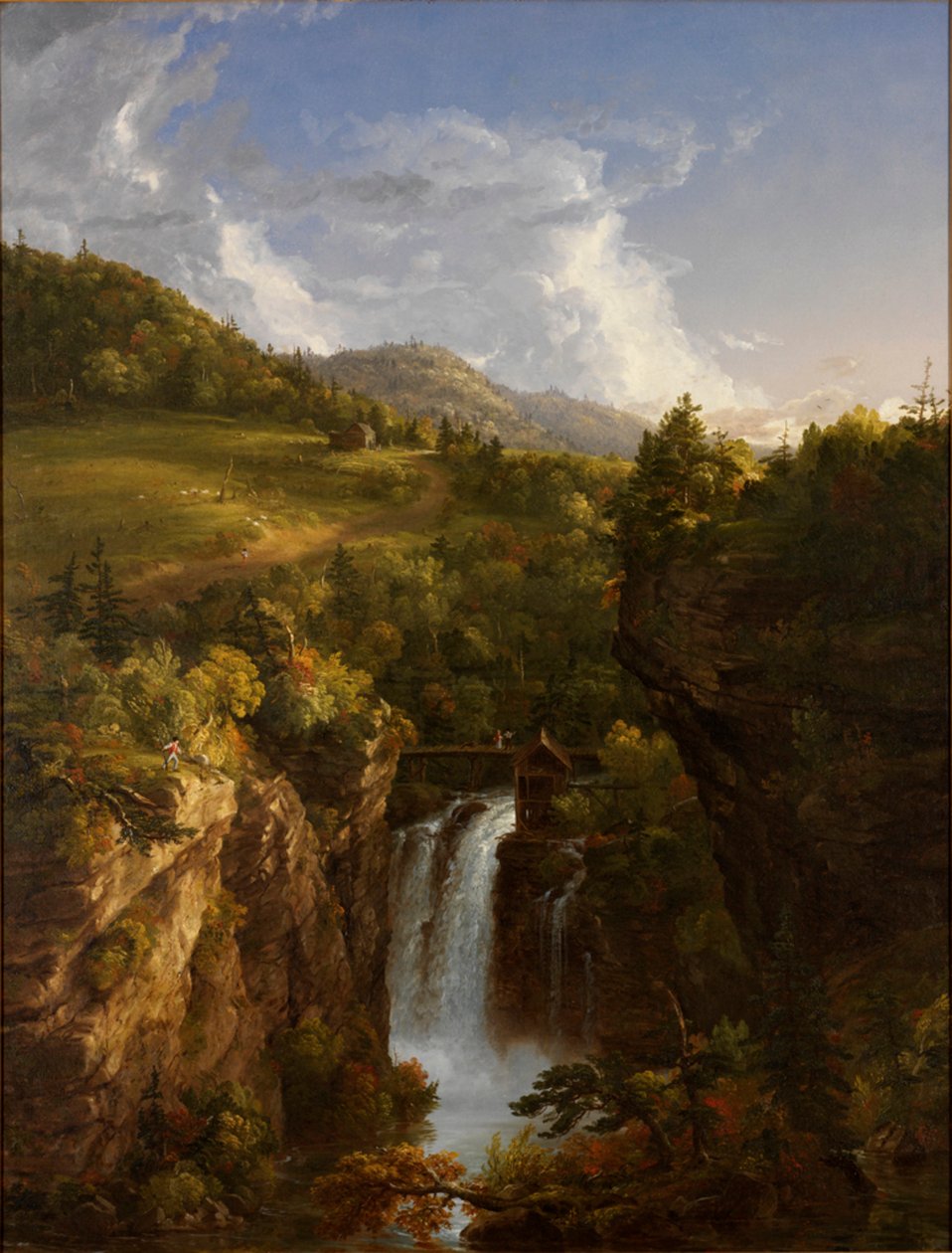 Genesee Landschap door Thomas Cole