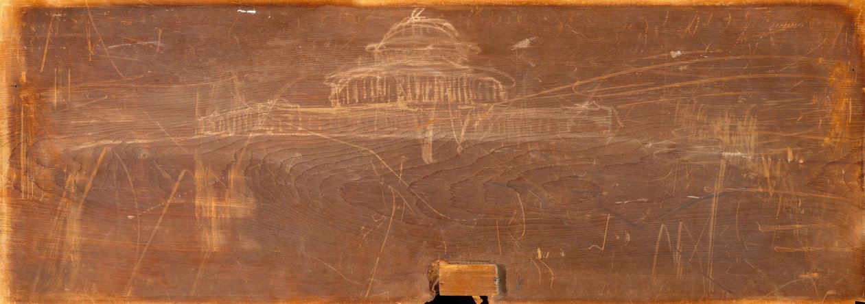 Schets voor het Ontwerp van het Ohio State Capitol door Thomas Cole
