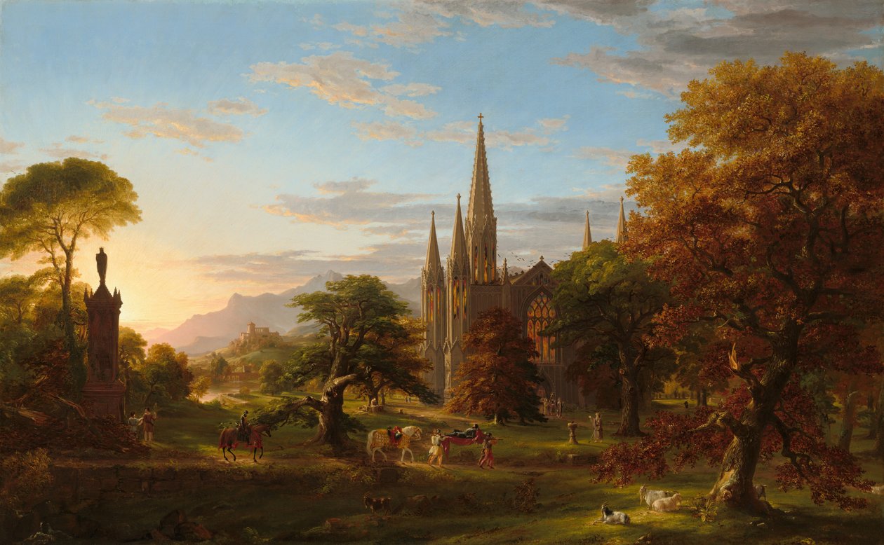 De terugkeer door Thomas Cole