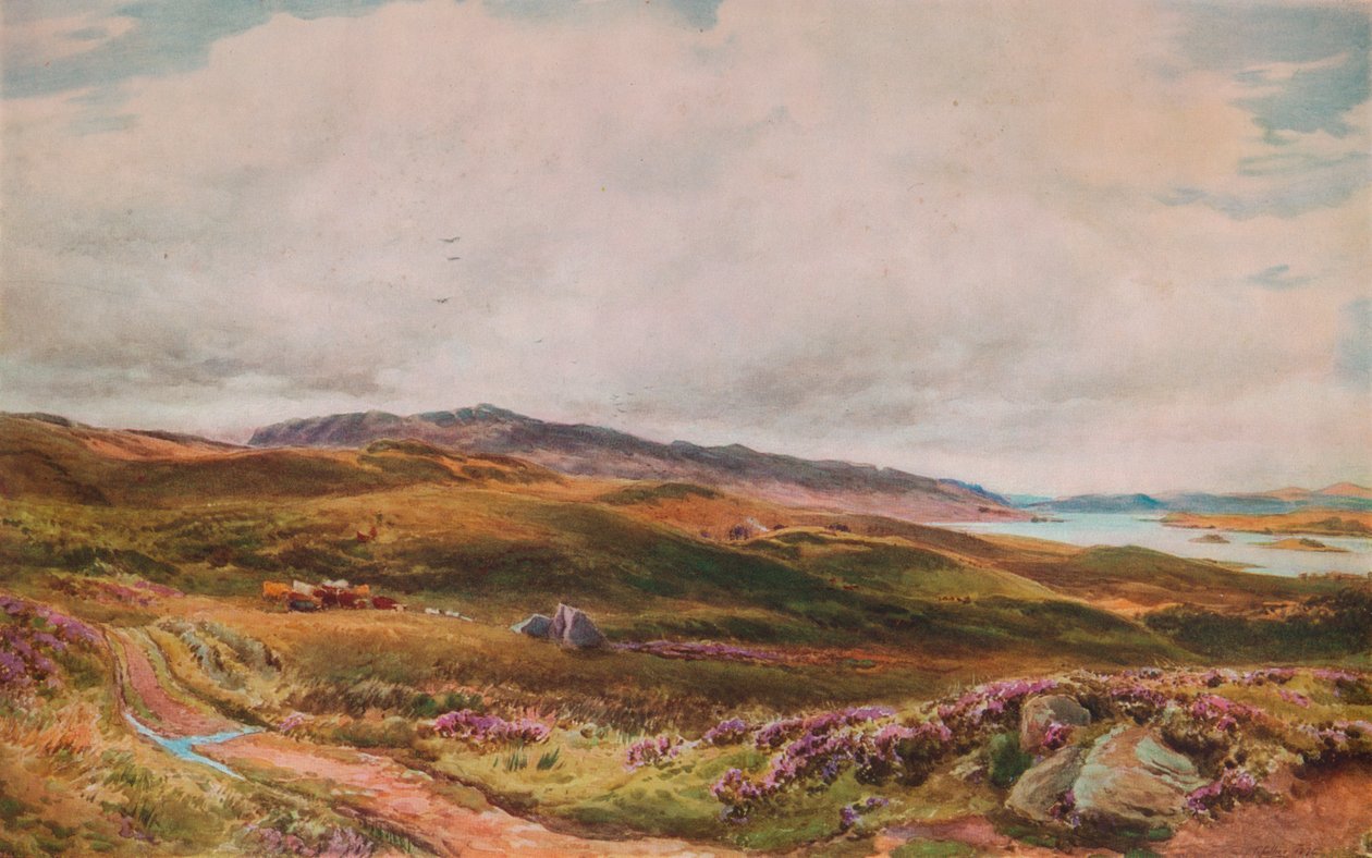 Loch Awe, 1874 door Thomas Collier