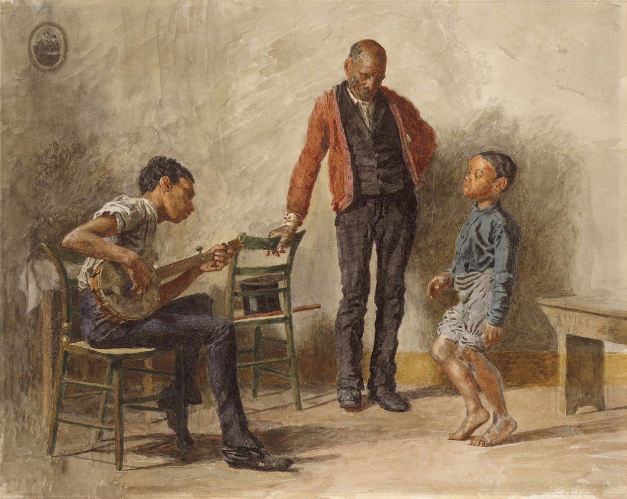 De Dansles door Thomas Cowperthwait Eakins