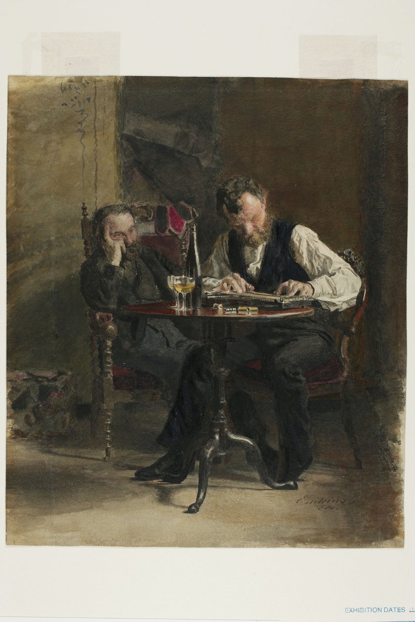 De citerspeler door Thomas Cowperthwait Eakins