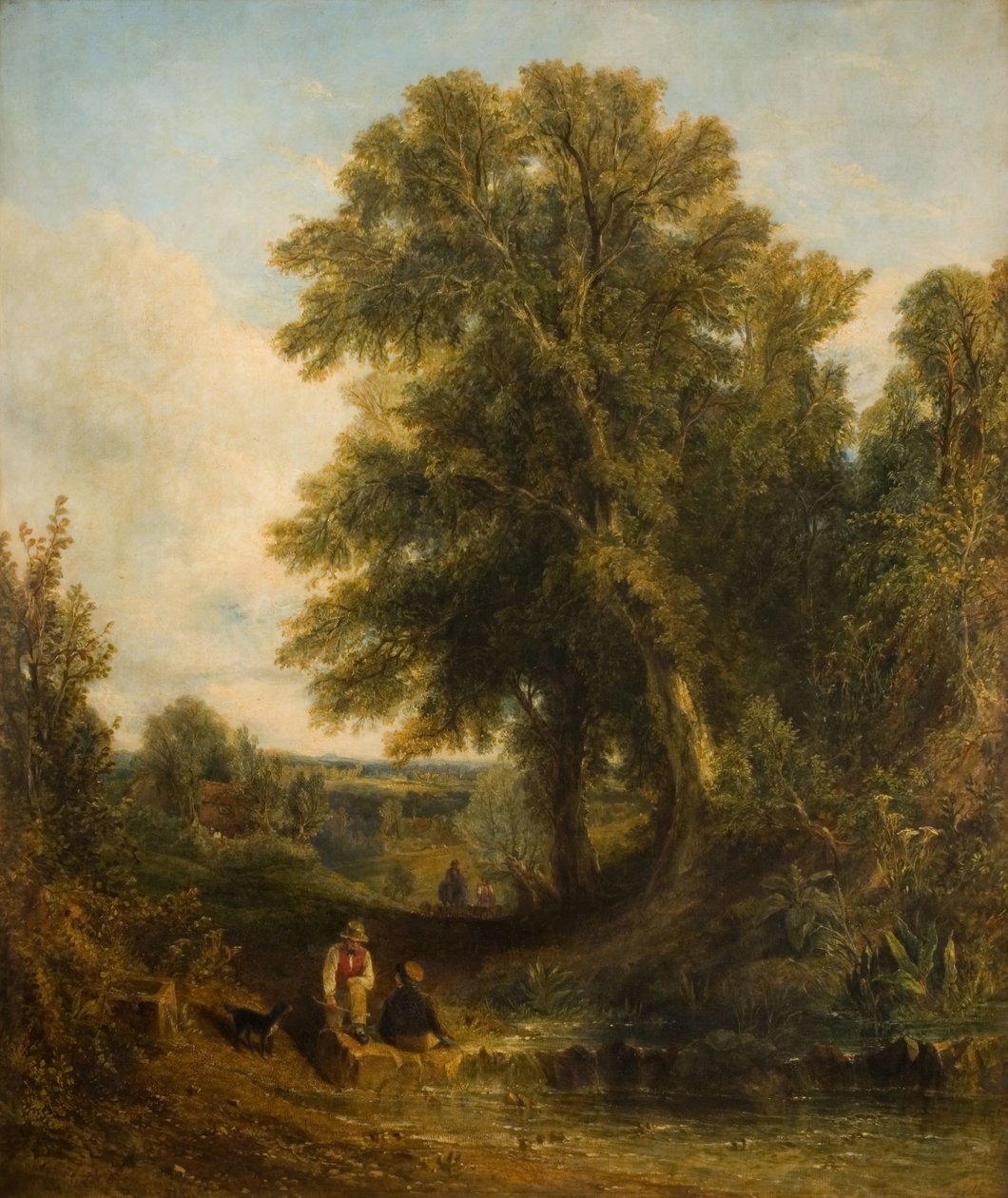 Engels Landschap door Thomas Creswick