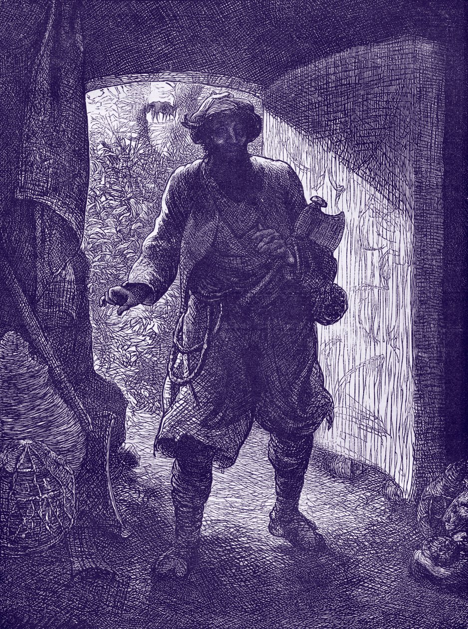 Ali Baba en de veertig rovers door Thomas Dalziel