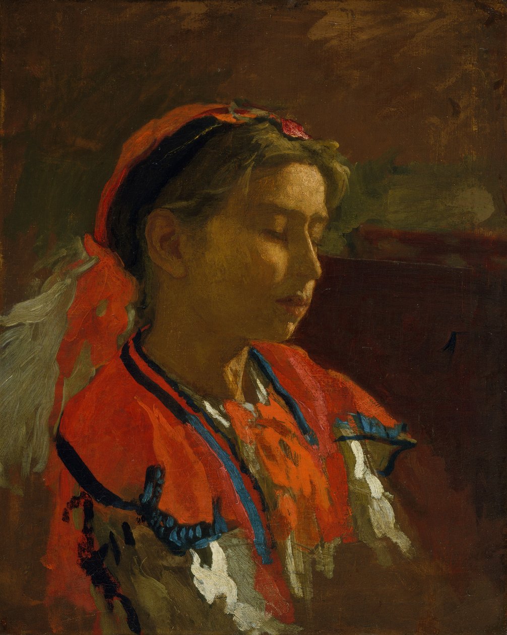 Carmelita Requena door Thomas Eakins