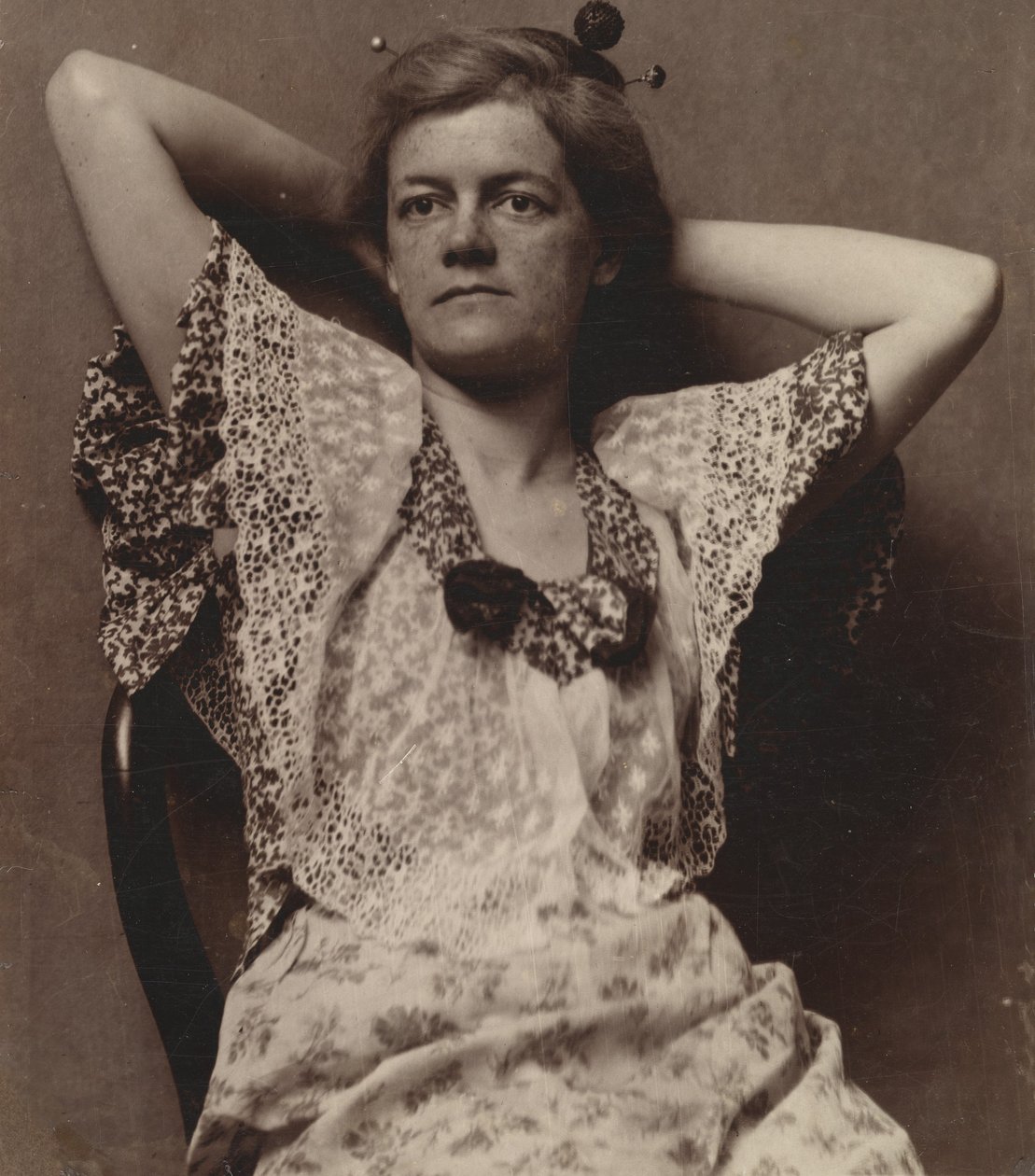 Elizabeth MacDowell Kenton, 1880s door Thomas Eakins