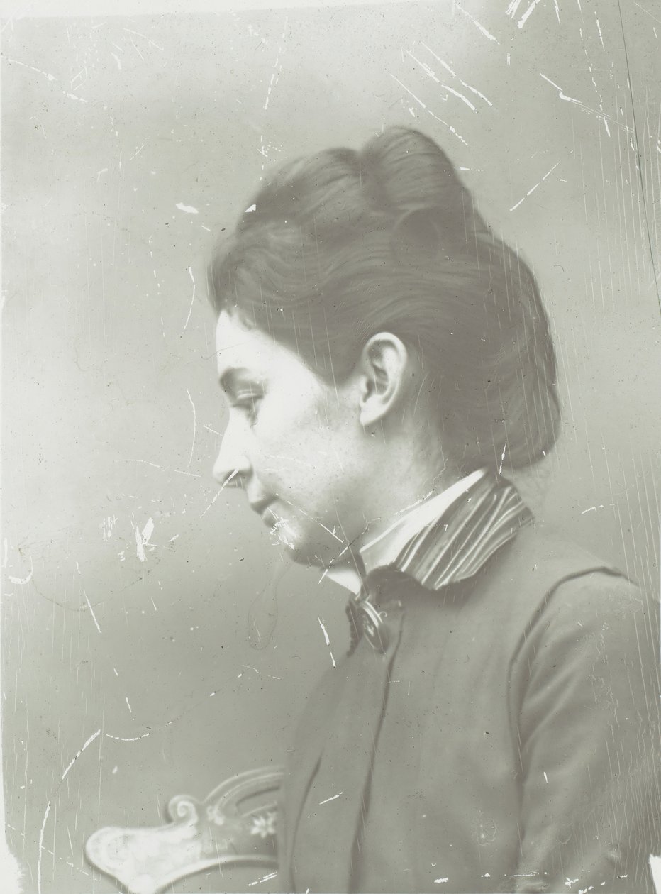 Vrouwelijk portret, 1880s door Thomas Eakins