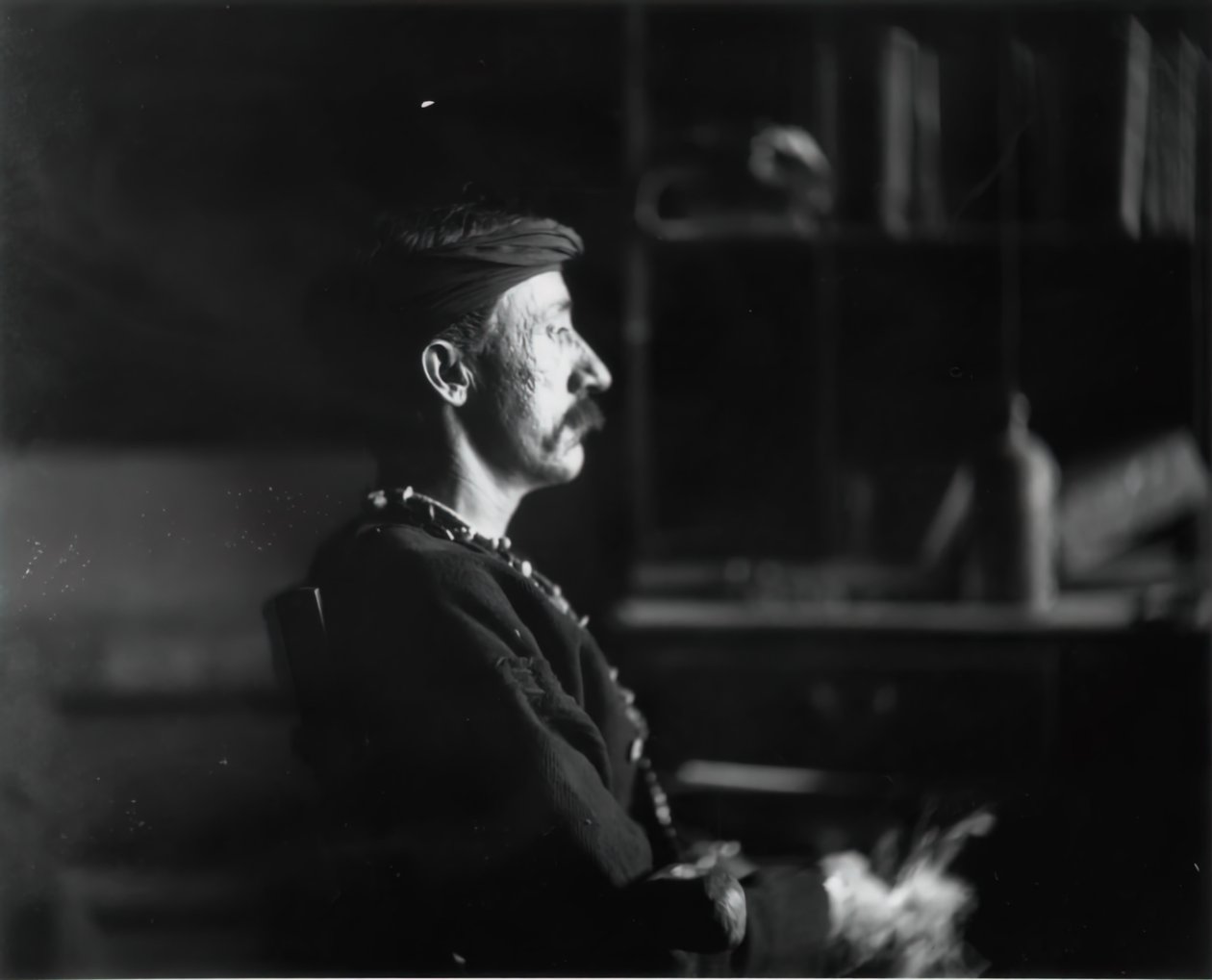 Frank Hamilton Cushing, 1895 door Thomas Eakins