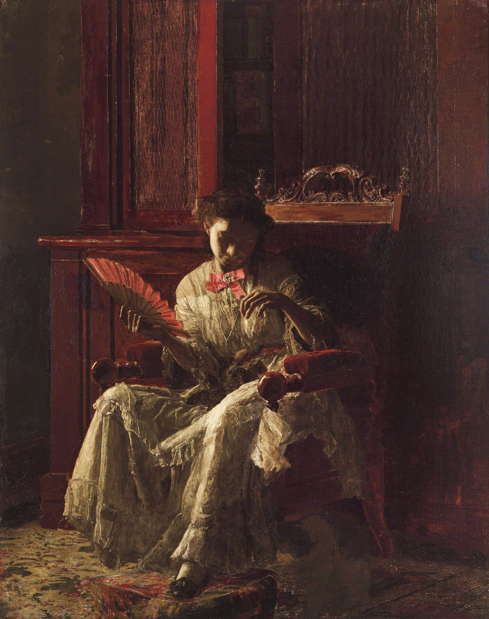 Kathrin, 1872 door Thomas Eakins