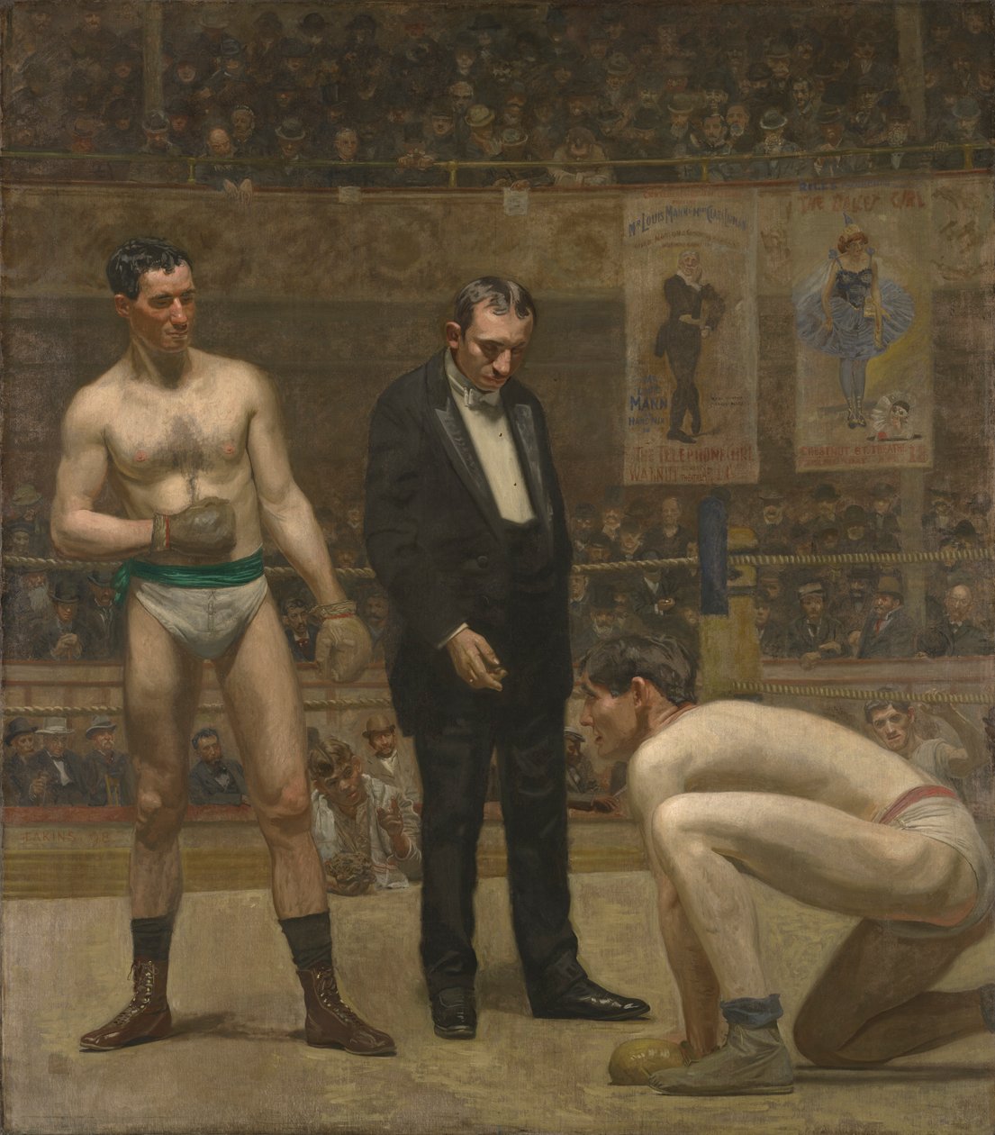 De telling nemen door Thomas Eakins