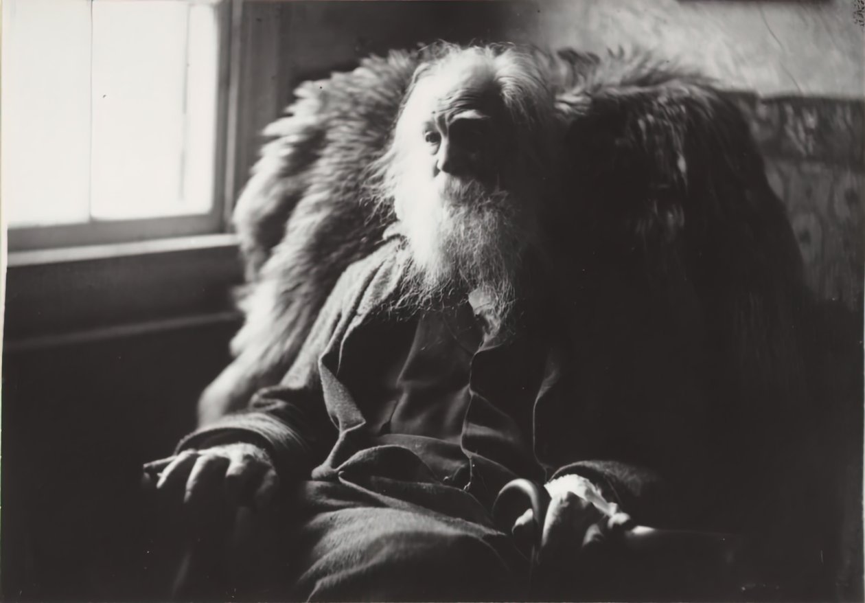 Walt Whitman in Camden, N.J., ca. 1891 door Thomas Eakins