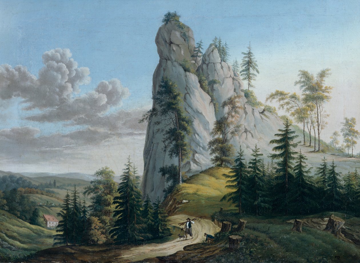 Van Tistedalen door Thomas Fearnley