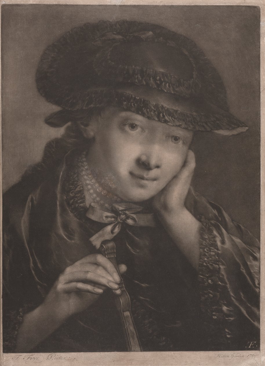 Dame door Thomas Frye