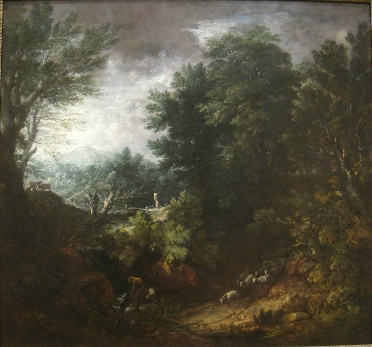 Een groots landschap door Thomas Gainsborough