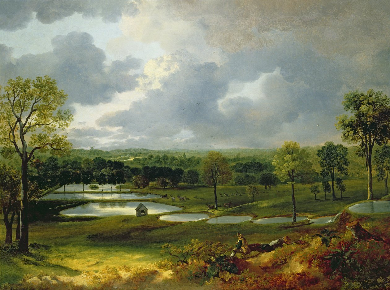 Holywells Park, Ipswich, 1748-50 door Thomas Gainsborough