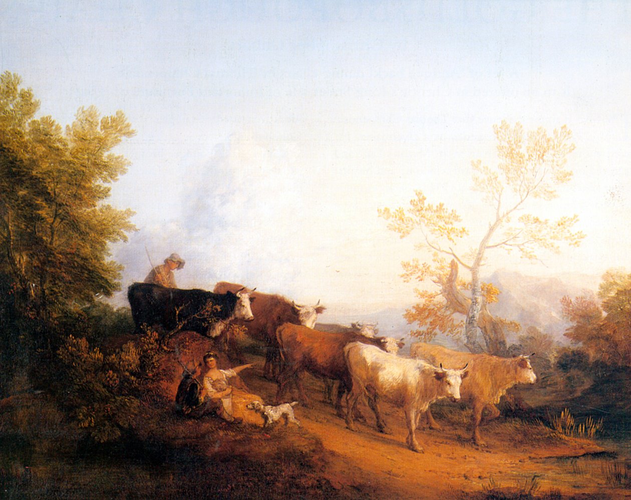 Kuhherde gainsborough door Thomas Gainsborough