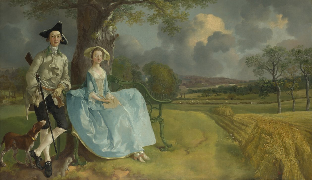 De heer en mevrouw Andrews, 1750 door Thomas Gainsborough