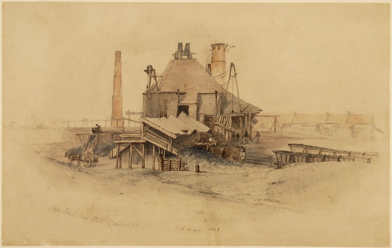 De Jubilee Pit, Coxlodge door Thomas H. Hair