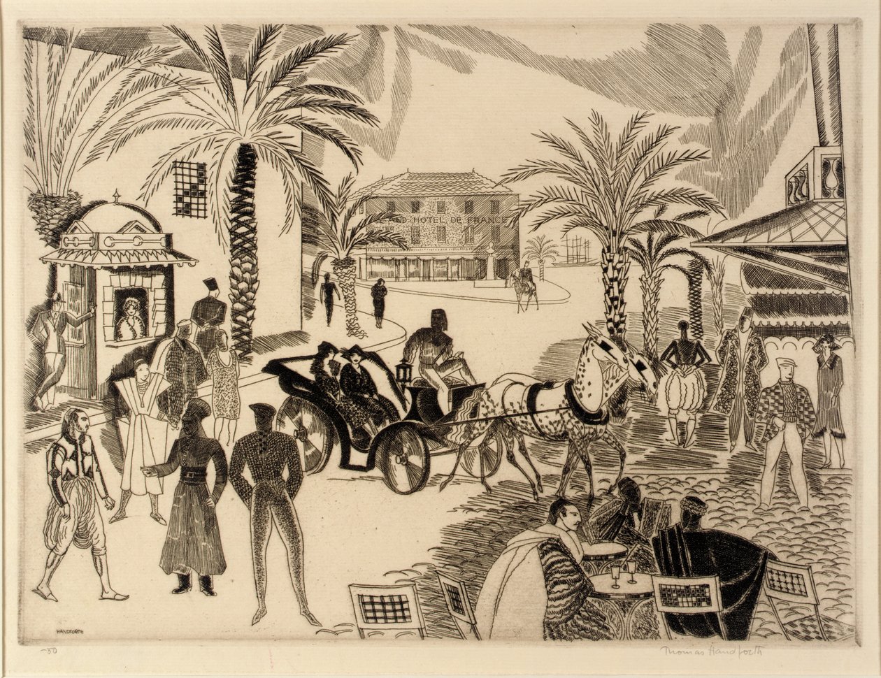 Sfax, Tunis door Thomas Handforth