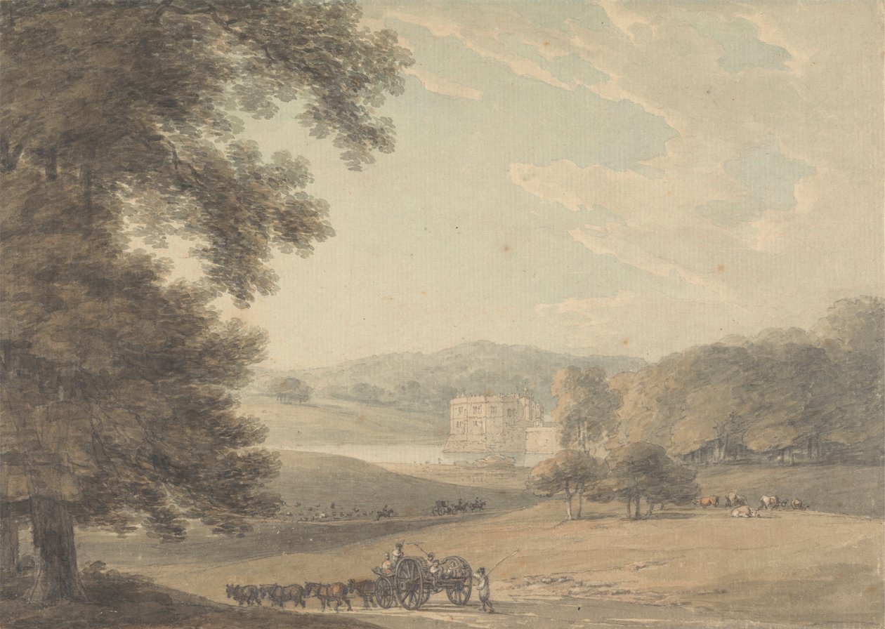 Leeds Kasteel, Kent door Thomas Hearne