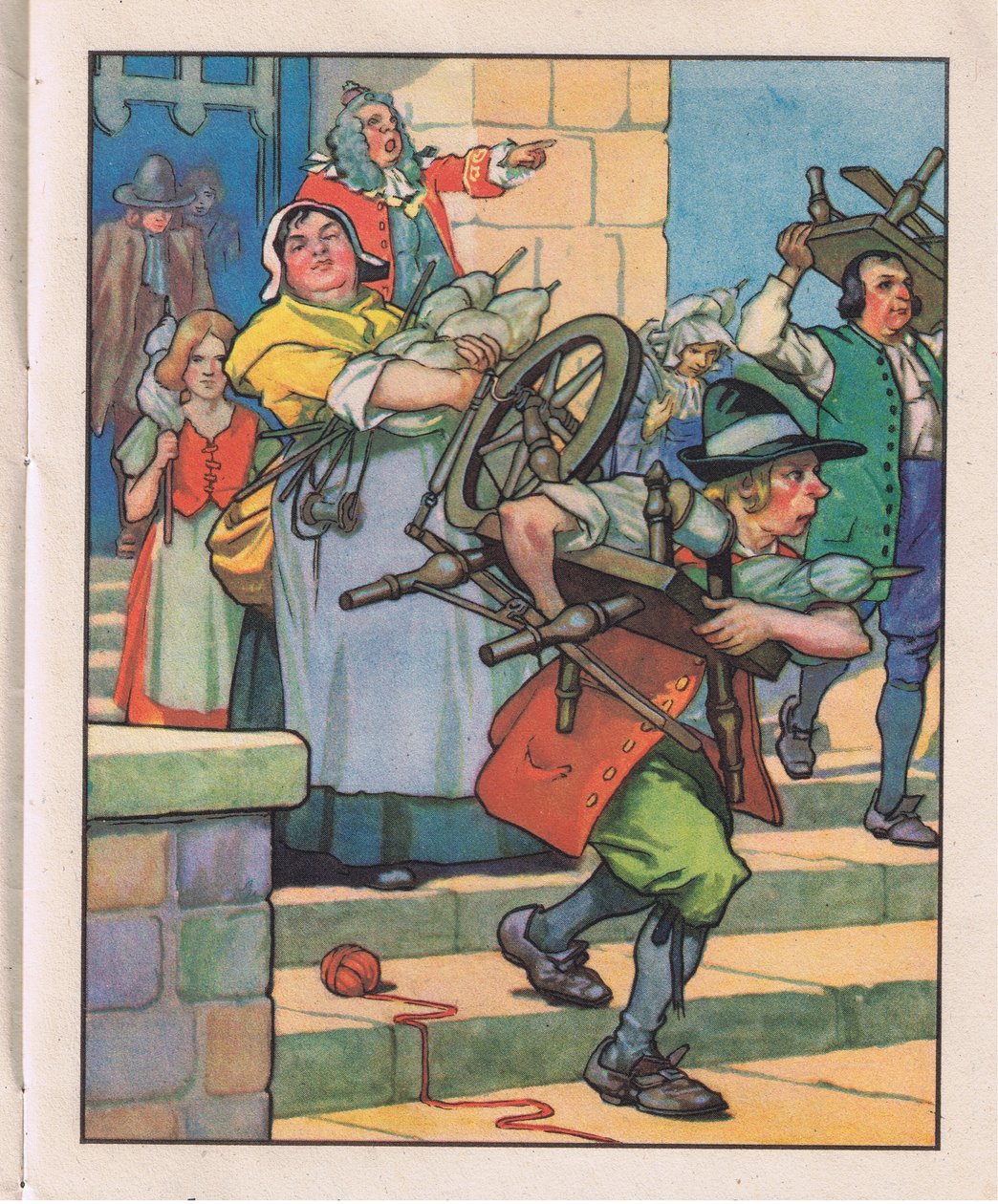 Briarroos (litho) door Thomas Heath Robinson