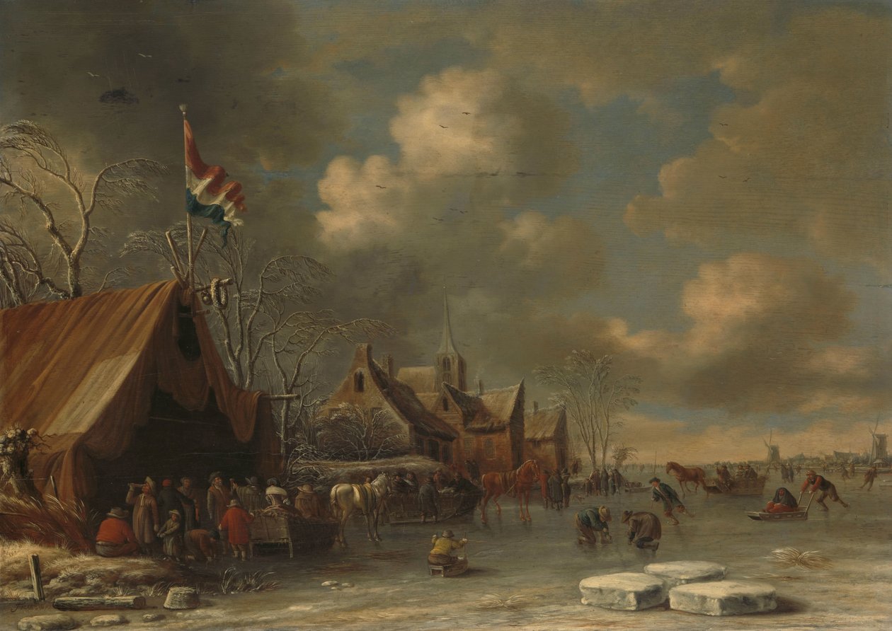 Genieten van het ijs door Thomas Heeremans