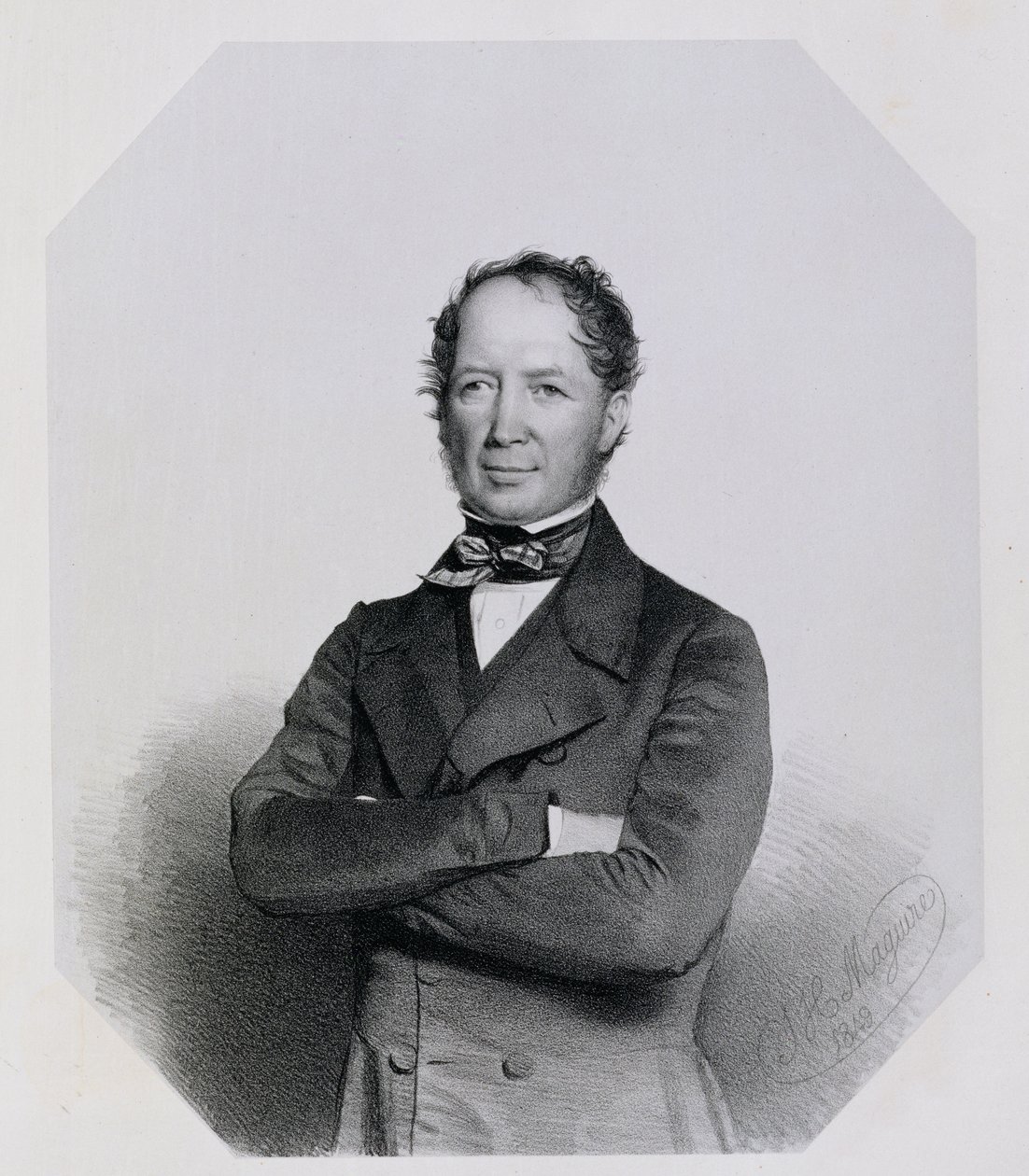 John Lindley (1799-1865) 1849 door Thomas Herbert Maguire