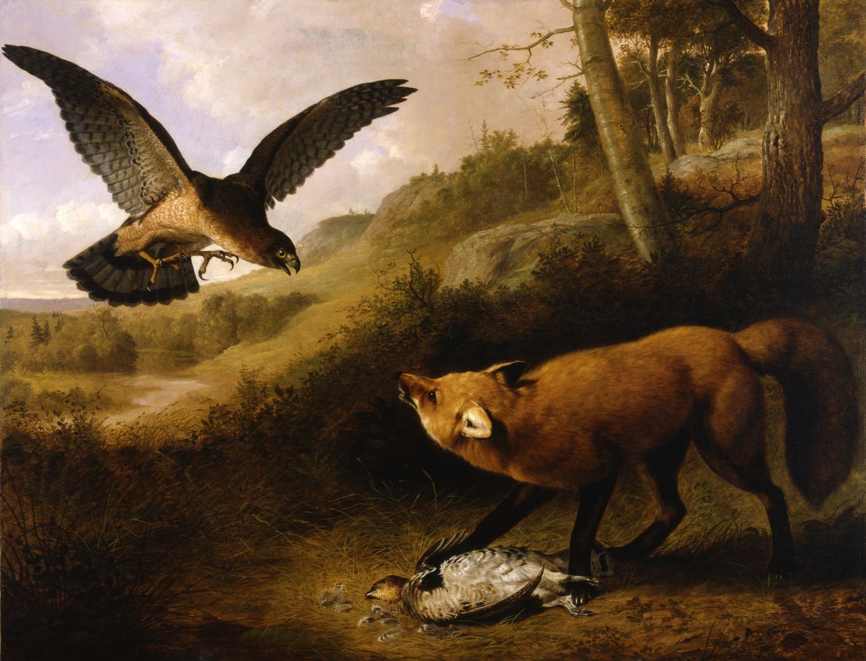 Betwist spel door Thomas Hewes Hinckley