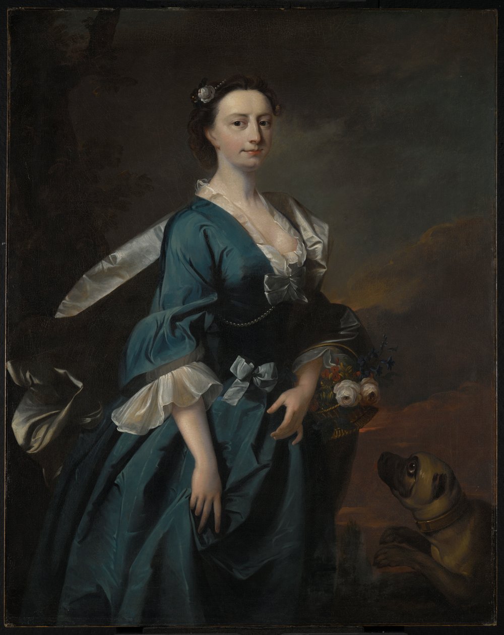 Mevrouw John Wendt door Thomas Hudson