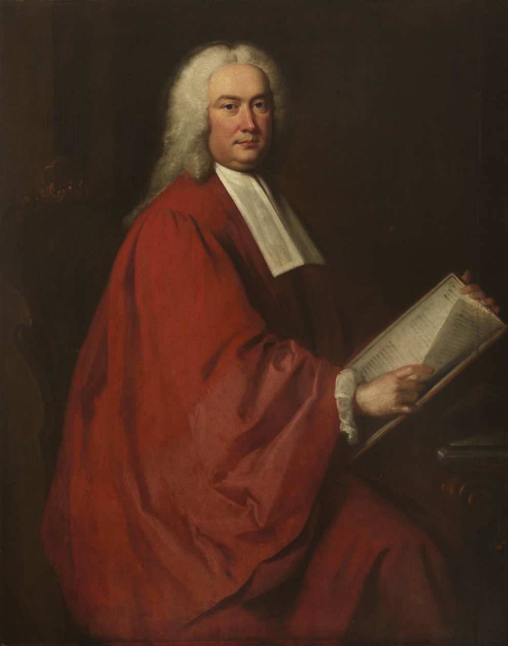Sir Edmund Isham door Thomas Hudson